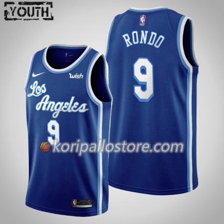 Los Angeles Lakers Rajon Rondo 9 Nike 2019-2020 Hardwood Classics Lasten Pelipaidat Swingman